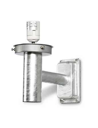 Westal Harry Veggbrakett 244 x 259 mm, E27 Galv/Sølv, Belysning