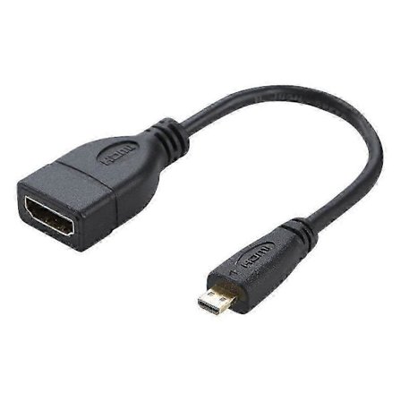 17cm Micro HDMI Hane till HDMI Hona Adapterkabel SZRH A-F [DB]