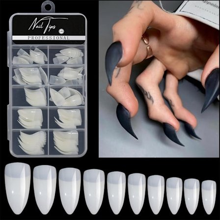 Nail art nail tips speciell nagel form eagle claw art naglar lösnaglar