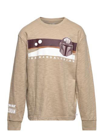 Gapkids | Star Wars 100% Organic Cotton Graphic T- Langærmet T-shirt Beige GAP