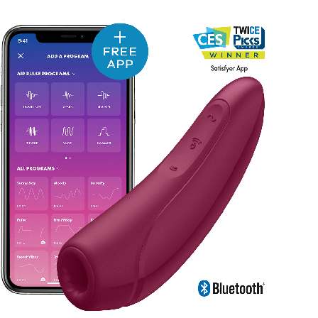 Curvy 1+ Lufttrycksvibrator med App