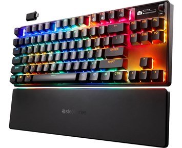 SteelSeries Apex Pro TKL WL Gen 3 - Nordic - Grymt snabbt gamingtangentbord med justerbara switchar