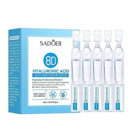 Hyaluronsyre Serum Microneedling Serum til Ansigt, Hyaluronsyre Anti-aging Reparations Serum, Ceramid Ampul Serum med Hyaluronsyre