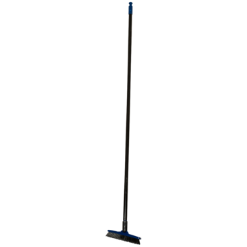 Skurebørste M/Skaft Fuger Blå