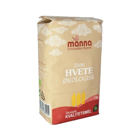 Manna Siktet Hvetemel 1 kg