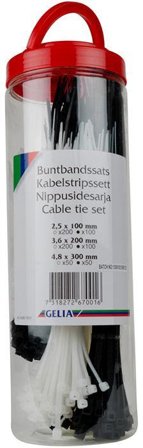 Gelia 4000267001 Buntbandssats 700 st, Installationsmaterial