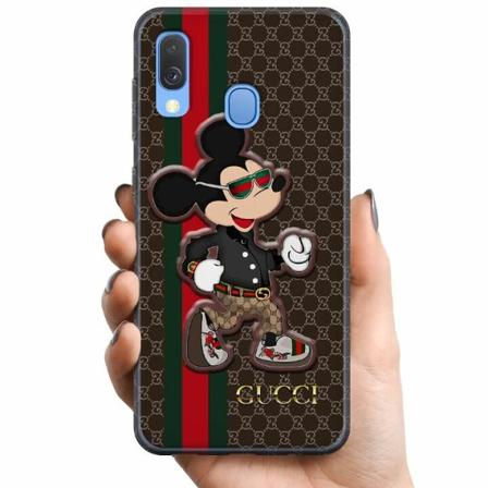 Samsung Galaxy A40 Tpu Mobilskal Cc Happy Mouse
