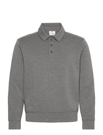 Mango Regular-Fit Polo Sweatshirt - Grey - XXL