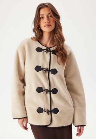 ONLY Onlmali Faux Fur Duffle Coat Klær