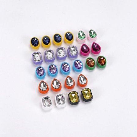 26 Stk Rhinestone Sko Spænde Clip Sko Dekoration Clips Clog