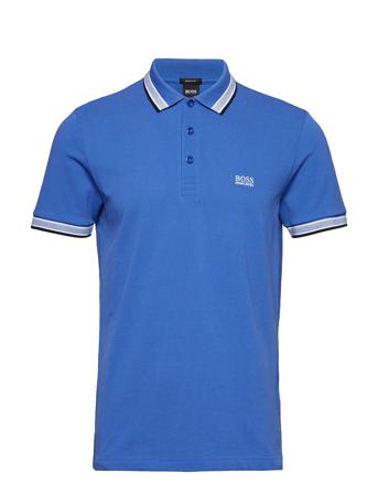 Paddy Polos Short-sleeved Blå BOSS