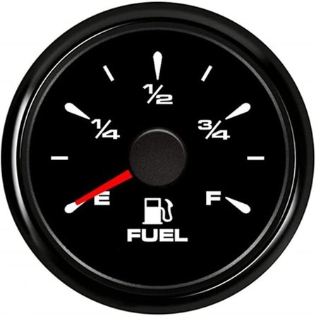 2" Båt Drivstoffnivå Måler Marine Automotive Erstatningsmåler