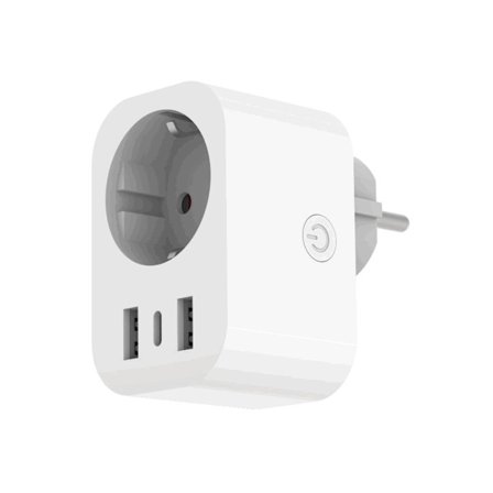 SiGN Smart väggadapter med Elutag USB-A och USB-C 20W