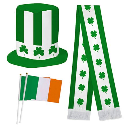 3 delar St. Patrick's Day Party Hat