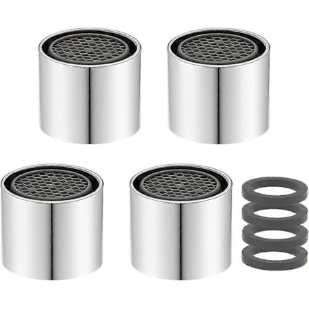 M18/m18.5/m20/m22 Blandningsmunstycke för Blandare, 4-delars Set Kran Bubblare