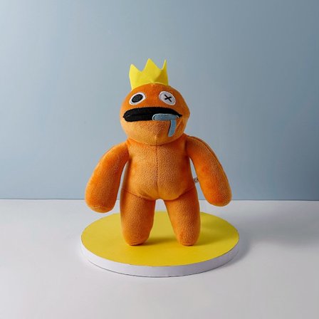 30CMroblox Rainbow Friends Plysch Leksaker Brown Friends