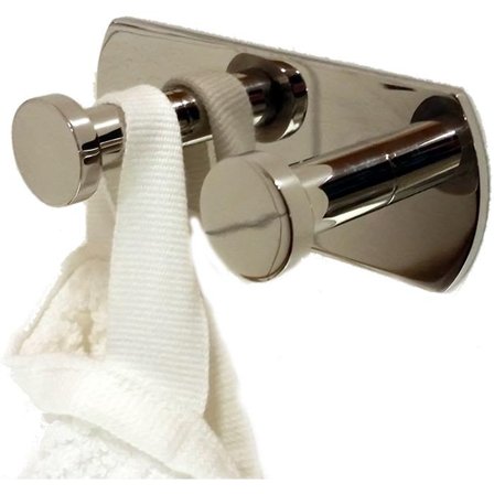 Design4Bath 8754732 Håndklehenger dobbeltkrok, Baderom