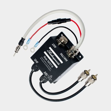 Séparateur d’antenne Shakespeare, antenne VHF (connecteur PL-259) vers SIA / AM / FM