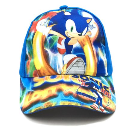 Sonic The Hedgehog Hatt - Baseballcaps for gutter og jenter - spot salg
