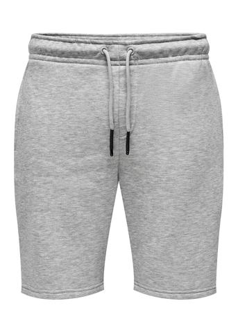 Onsceres Life Sweat Shorts Bottoms Shorts Sweat Shorts Grey ONLY & SONS