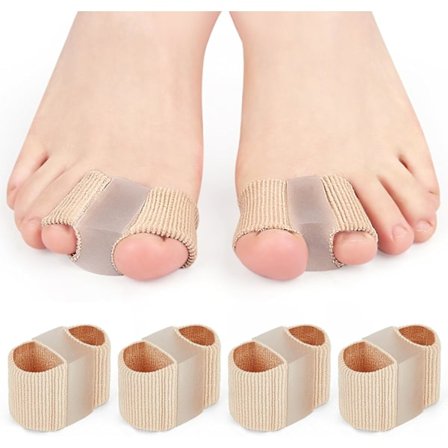 Geelikuituvarpaanerottimet 2 lenkillä - Vaivasenluun varpaanerottimet - Hallux Valgus -korjaus - Miehille ja naisille