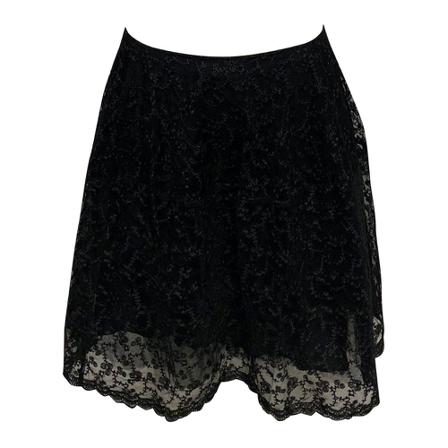 Essentiel Antwerp - Vintage Kjolar - Svart - Dam - Storlek: S, Dam, Storlek: S