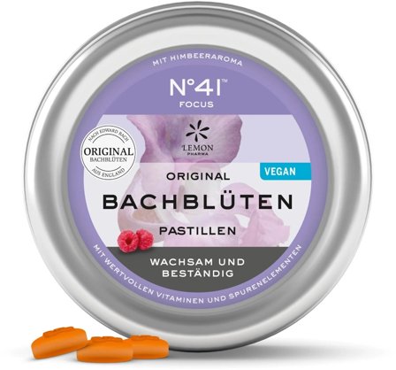 Lemon Pharma Pastiglie Concentrazione Ai Fiori Di Bach 50g