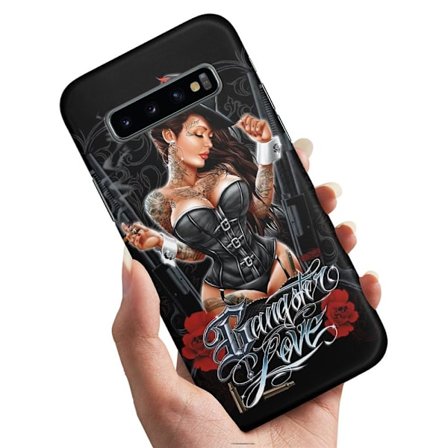 Samsung Galaxy S10 Plus - Skal/Mobilskal Gangster Love