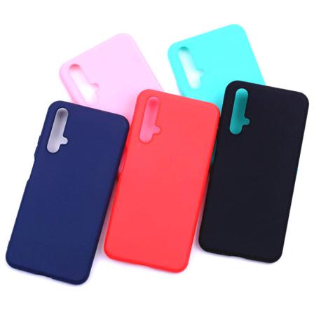 SKALO Huawei Nova 5T Ultratynd TPU-skal - Vælg farve Turquoise