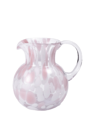 Åhléns Home Glaskanna MIRA 1,5 L Serveringstillbehör Rosa ONESIZE