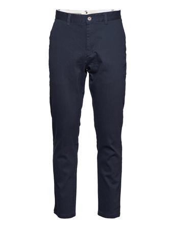 Akjohn Organic Noos Chinos Bukser Blå Anerkjendt