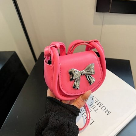 Enkel axel underarmsväska Liten fyrkantig väska ROSA