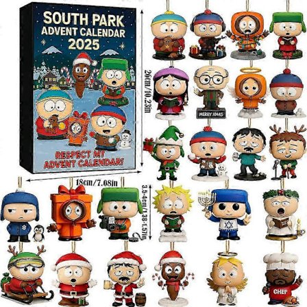 South Park Adventskalender 2025 South Park Adventskalender Blind Box_Kvalitetsgåvor