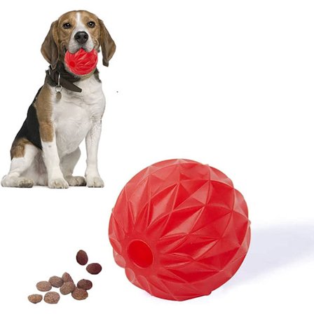 Husdjur Leksaker Ny Pussel Läcka Boll Molar Kul Fyllning Medium och