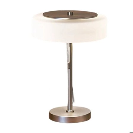 Veilleuse LUNAVO 25W Retro atmosfære lampe, moderne og enkelt natbord lampe luksuriøs med ledning Trækafbryderdesign