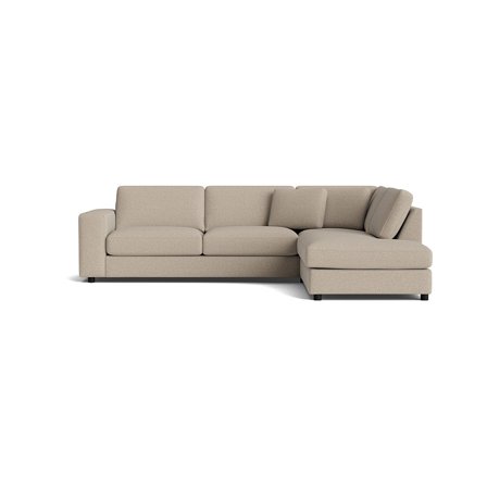 Oasis hjørnesofa, højrevendt - Aurora Beige - 271x213x79 - Sofa, hjørnesofa