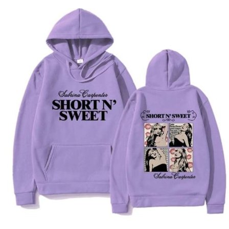 Sabrina And Carpenter Merch Hættetrøjer Trykt Sweatshirt Løs Trøje Casual Langærmet Til Mænd Kvinder #6