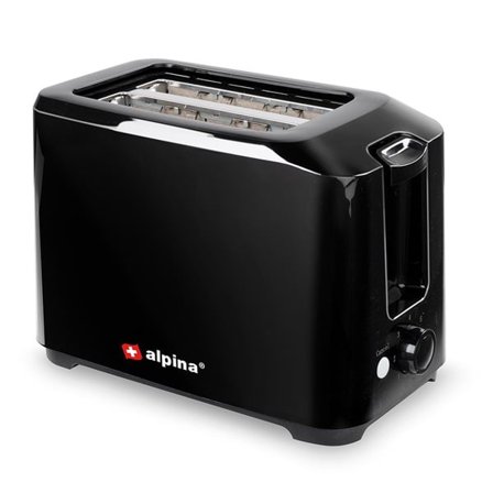 Alpina Brödrost 700W - Svart