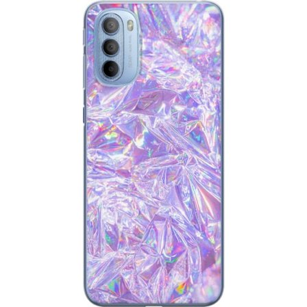 Kompatibelt Mobildeksel til Motorola Moto G31 Holografiske diamanter