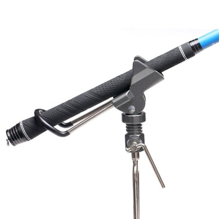 Fiske stang holder til bank fiskeri justerbar jord støtte stand fisk stang holder