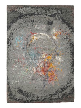 Abstract Contemporary Design Rug 164X238 Wool
