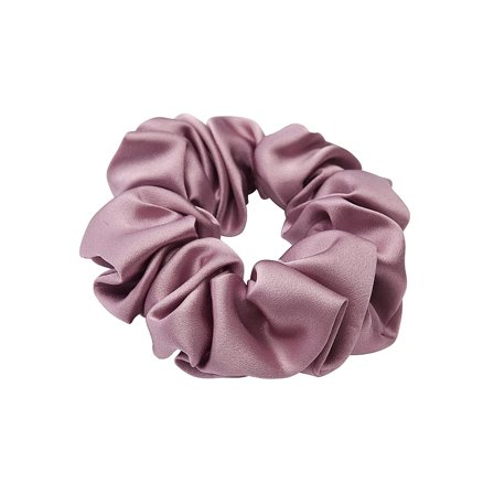 Lenoites Mulberry Silk Scrunchie Purple, Hår, Hårpynt, Scrunchies