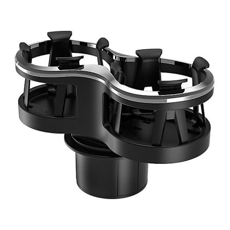 Bil Drikkeholder Dobbel Hull Drikkeholder Bil Drikkeflaske Koppholder Vannflaske Feste Stativ Kaffedrikker Biltilbehør|drikkeholdere|