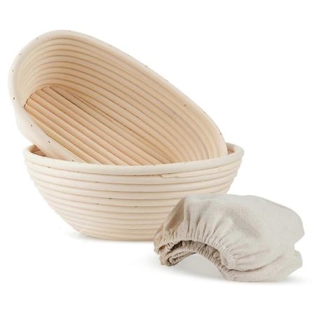 Banneton Brødhevekurv, Surdeigs-heving