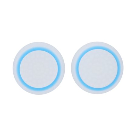 2 st Anti-halk Game Controller Joystick-skydd för PS4/PS3/Xbox (vit blå)