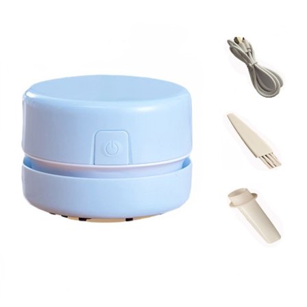 Mini skrivebordsstøvsuger Stasjonær bærbar datamaskin Høy sugekraft Oppladbar gummiskrape-FD-