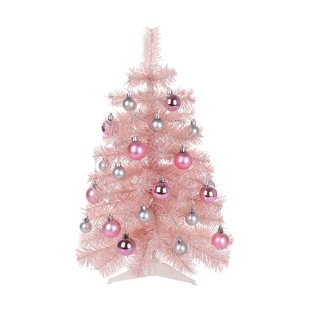 Christmas tree with lights and decorations - Small Christmas tree