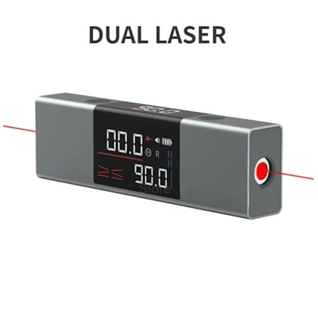 Lasertasomittarin kulmaviivain DUAL LASER DUAL LASER