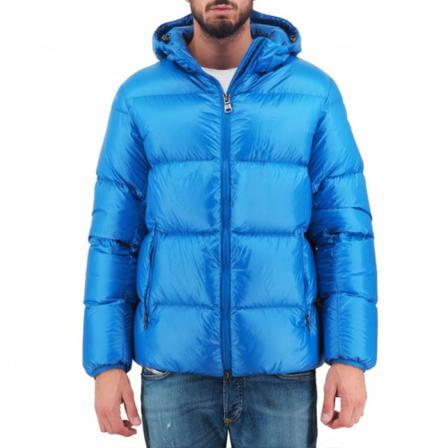 Colmar, Niebieski Blaze quilted down jacket Niebieski, Mężczyzna, Rozmiar: L
