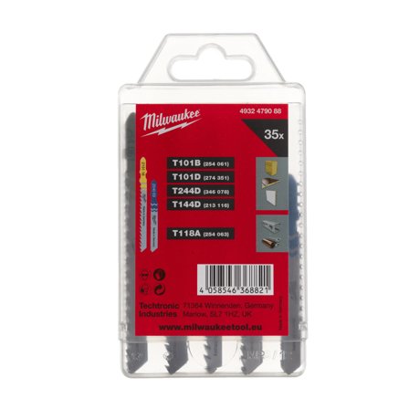 Milwaukee 4932479088 Sticksågsbladsats 35-pack, Såga